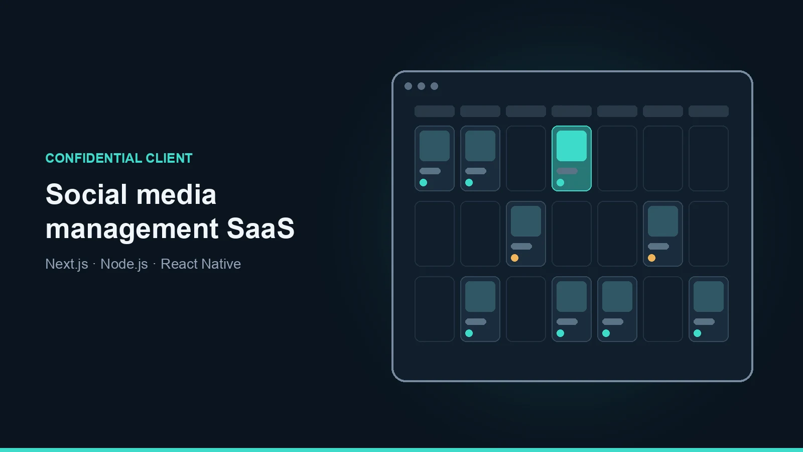 Social Media SaaS case study