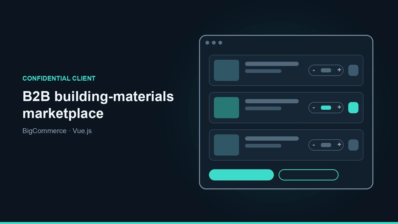 B2B Materials Marketplace case study
