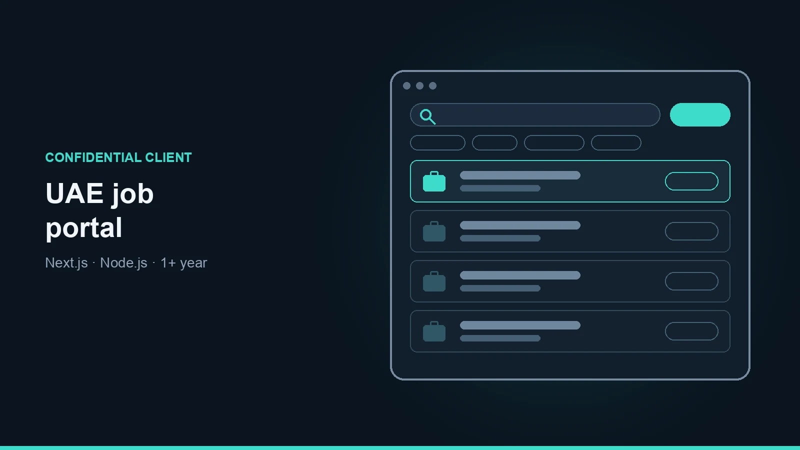 UAE Job Portal case study