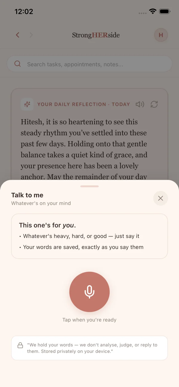 Talk to me: speak in your own language and it's written down for you